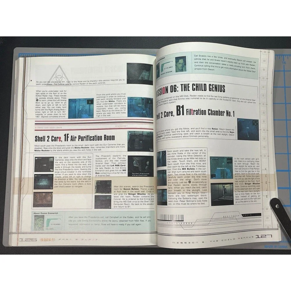 BradyGames Metal Gear Solid 2 Sons Liberty Konami Strategy Guide PS2 Playstation